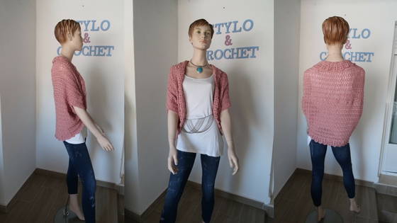 Como tejer un bolero a crochet paso a paso