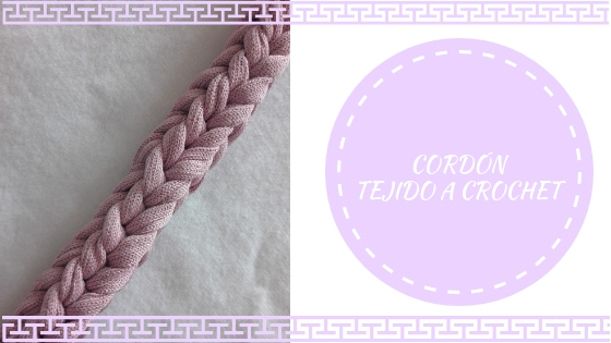 Como tejer un cordón a crochet I-cord, cordoncillo tubular